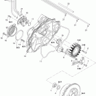 Sportster LE DI 03- magneto and oil pump