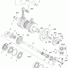 Sportster LE DI Коленвал и поршни