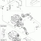 Challenger 180 4-TEC TOWER, Edition 2 Опора двигателя и глушитель воздухозаборника