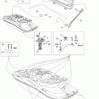 Speedster 200 Twin 4-TEC NA, Edition 1, 2006 09- central cover and accessories