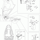 Sportster 4-TEC, Edition 2 09- storage compartment, front