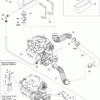Challenger CS, Edition 2 Опора двигателя и глушитель воздухозаборника