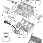 Speedster 200 Twin 4-TEC SCIC, Edition 2 Блок двигателя