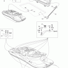 Speedster 200 Twin 4-TEC 09- central cover and accessories