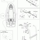 Challenger X, 250 Optimax 09- lower hull and ladder