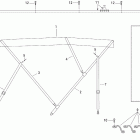 Utopia 185 09- bimini top