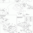Speedster 200 Twin 4-TEC 09- front console and glove box