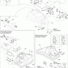 Speedster 200 Twin 4-TEC, 2nd edition 09- front console and glove box