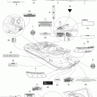 Speedster 200 Twin 4-TEC, 1st edition Наклейки