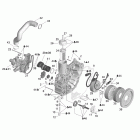 Speedster 200 Twin 4-TEC, 2nd edition 04- pto cover and magneto