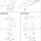 Utopia 185 09- seat (front, driver and passenger seat)