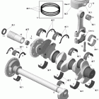 Sportster 4 TEC, 5768 Коленвал и поршни