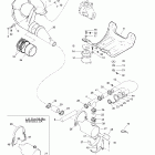 Sportster LT, 5493 Крепление двигателя и глушитель
