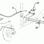 300 Mechanical brake assembly