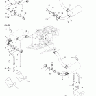 Challenger 1800, 5445 (210) Глушитель
