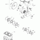 Sportster, 5673 Коленвал и поршни