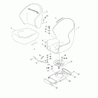 Challenger 1800, 5611/5616 09- driver passenger seat