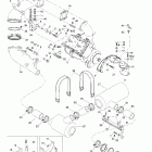 Challenger 1800, 5611/5616 Крепление двигателя и глушитель