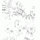 Challenger 1800, 5600/5601 Крепление двигателя и глушитель