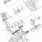 AR230 HO-SRT1100BE Коленчатый вал и Поршень