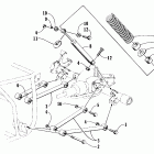 Bearcat 454 4x4 Подвеска задняя