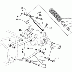 Bearcat 454 2x4 Подвеска задняя