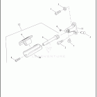 FLTRXSE 1TCL CVO ROAD GLIDE (2022) FOOTPEGS, PASSENGER