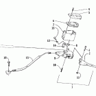 Bearcat 454 2x4 Гидравлический тормоз
