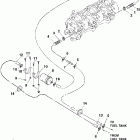 LS2000-LST1200-B Топливная магистраль Starboard Engine