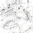SR230-SRT1000C-B/SRT1000-B Выхлопная система 2