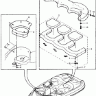 EXCITER 220-EXT1100W Подушка сидения 2