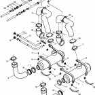 EXCITER 220-EXT1100W Выхлопная система 2