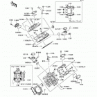 Prairie 700 4x4 (KVF700-A2) Головка цилиндра