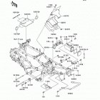 KFX700 (KSV700-A2) Рама ,крепежные детали