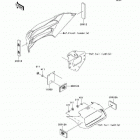 KFX700 (KSV700-B2) Отражатели