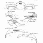 Brute Force 650 4x4 (KVF650-D1) Decals(green)