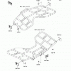 Prairie 700 4x4 (KVF700-A2) Отражатели