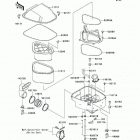KFX700 (KSV700-B2) Воздухозаборник