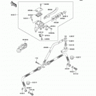 Brute Force 650 4x4 (KVF650-D1) Главный тормозной цилиндр,передний