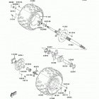 KFX400 (KSF400-A3) Rear hub(a3)