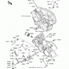 KFX700 (KSV700-B2) Масляный и водяной насос. фильтр масленый