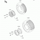 KFX700 (KSV700-B2) Колеса,покрышки