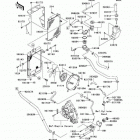 KFX700 (KSV700-B2) Радиатор