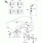 Brute Force 650 4x4 (KVF650-D1) Замок зажигания