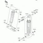KFX700 (KSV700-B2) Амортизатор