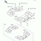 Brute Force 650 4x4 (KVF650-D1) Багажник-кузов