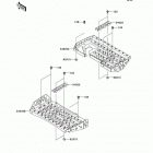 Brute Force 650 4x4 (KVF650-D1) Подножки