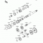 Prairie 700 4x4 (KVF700-A2) Трансмиссия