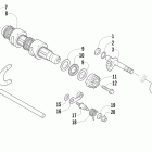 1000 Mud Pro Вилки переключения передач