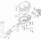 650 H1 Mud Pro Воздухозаборник